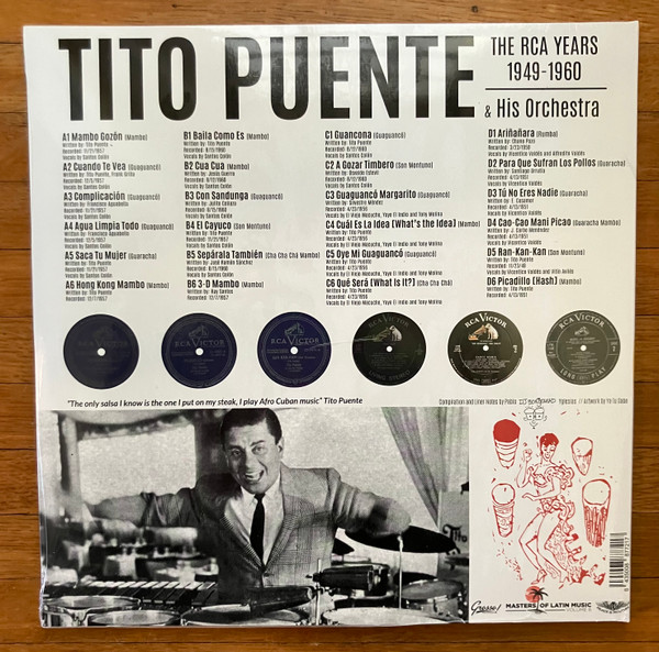 Tito Puente And His Orchestra , Santos Colón , Vicentico Valdés - Mambo Gozón Roots Of Salsa - The RCA Years 1949 - 1960 | Grosso! Recordings (GR037) - 2