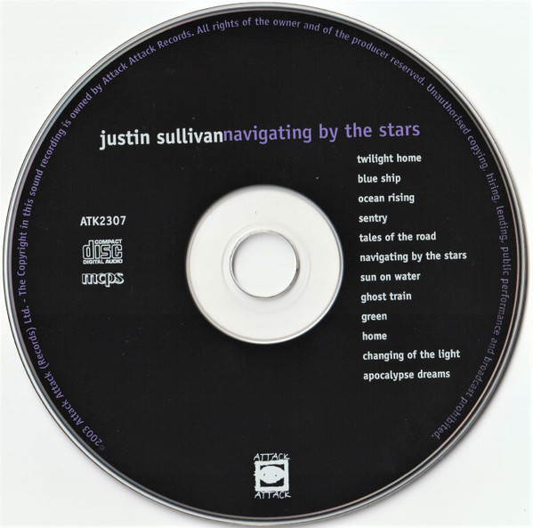 Justin Sullivan - Navigating By The Stars | Attack Attack (ATK2307) - 3