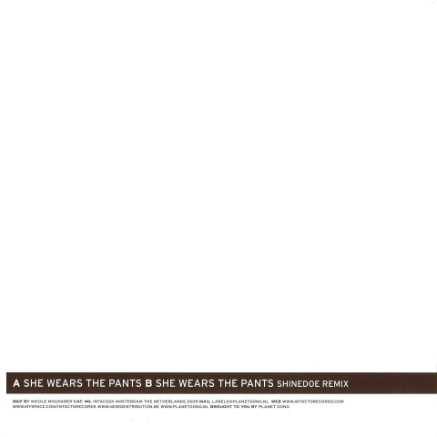 Nicole Moudaber - She Wears The Pants | Intacto Records (INTAC024) - 2