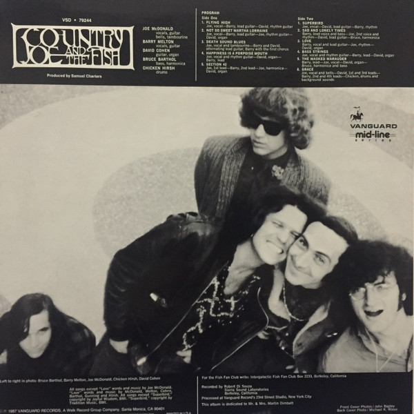 Country Joe And The Fish - Electric Music For The Mind And Body | Vanguard (VSD • 79244) - 2