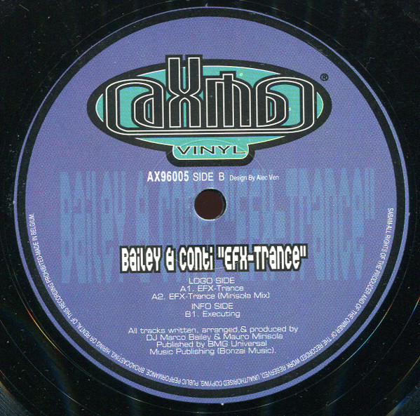 Bailey & Conti - EFX-Trance | Axma (AX 96005) - 4