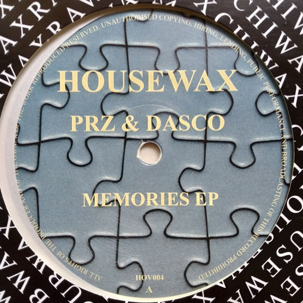 PRZ & Dasco - Memories EP | Housewax (HOV004) - 2
