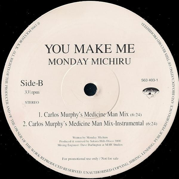 Monday Michiru - You Make Me | EmArcy (563 403-1) - 2