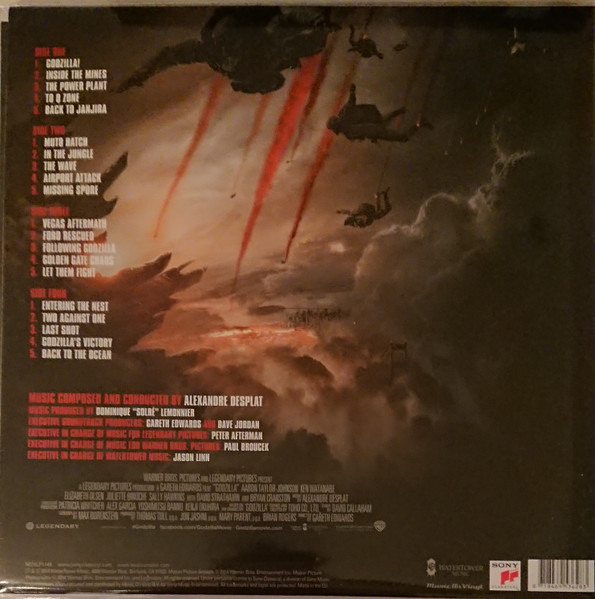 Alexandre Desplat - Godzilla (Original Motion Picture Soundtrack) | Music On Vinyl (MOVLP 1149) - 2