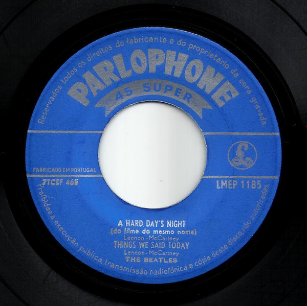 The Beatles - A Hard Day's Night | Parlophone (LMEP 1185) - 3