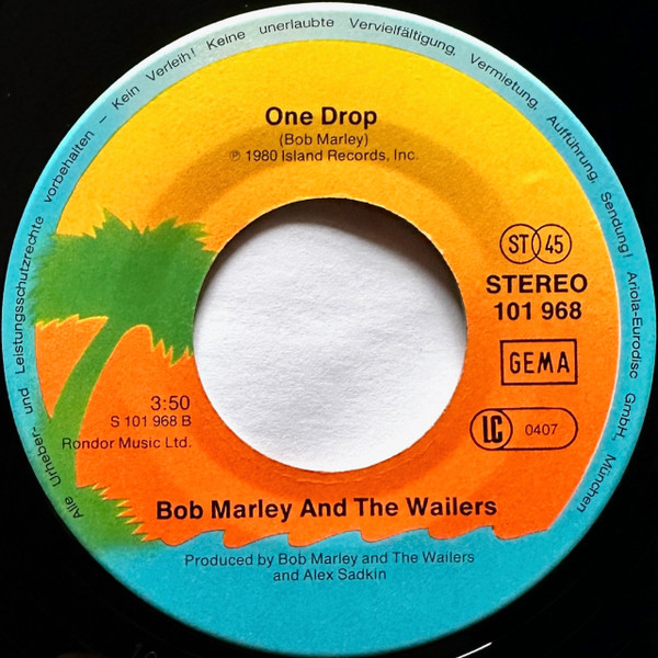 Bob Marley & The Wailers - Could You Be Loved | Island Records (101 968) - 4