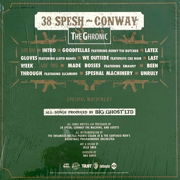 38 Spesh , Conway , Big Ghost LTD - The Ghronic: (Speshal Machinery) | de Rap Winkel Records (DRW · 153) - 2 38 Spesh , Conway , Big Ghost LTD - The Ghronic: (Speshal Machinery) | de Rap Winkel Records (DRW · 153) - 2