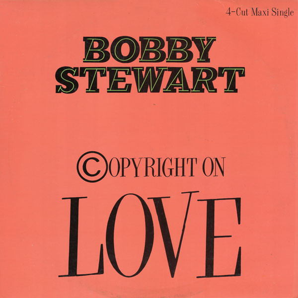 Bobby Stewart - Copyright On Love | Warner Bros. Records (0-29692)