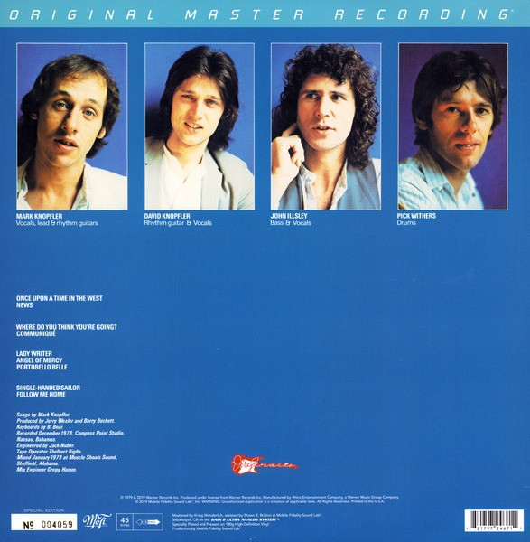 Dire Straits - Communiqué | Mobile Fidelity Sound Lab (MFSL 2-467) - 2