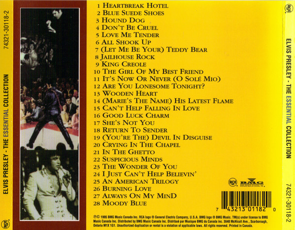 Elvis Presley - The Essential Collection [CD] | RCA (74321-30118-2) - 3