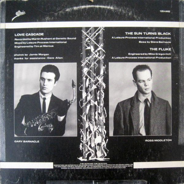 Leisure Process - Love Cascade | Epic (12E4-8492) - 2