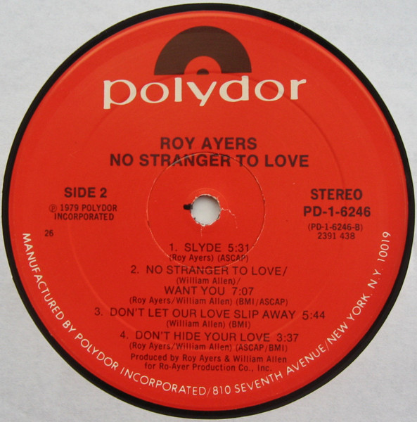 Roy Ayers - No Stranger To Love | Polydor (PD-1-6246) - 4 Roy Ayers - No Stranger To Love | Polydor (PD-1-6246) - 4