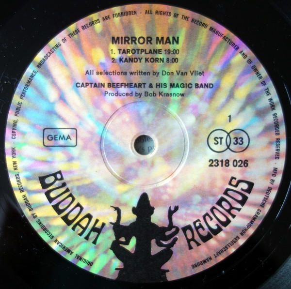 Captain Beefheart & The Magic Band - Mirror Man | Buddah Records (2318 026) - 3 Captain Beefheart & The Magic Band - Mirror Man | Buddah Records (2318 026) - 3