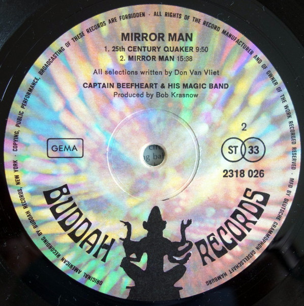 Captain Beefheart & The Magic Band - Mirror Man | Buddah Records (2318 026) - 4 Captain Beefheart & The Magic Band - Mirror Man | Buddah Records (2318 026) - 4