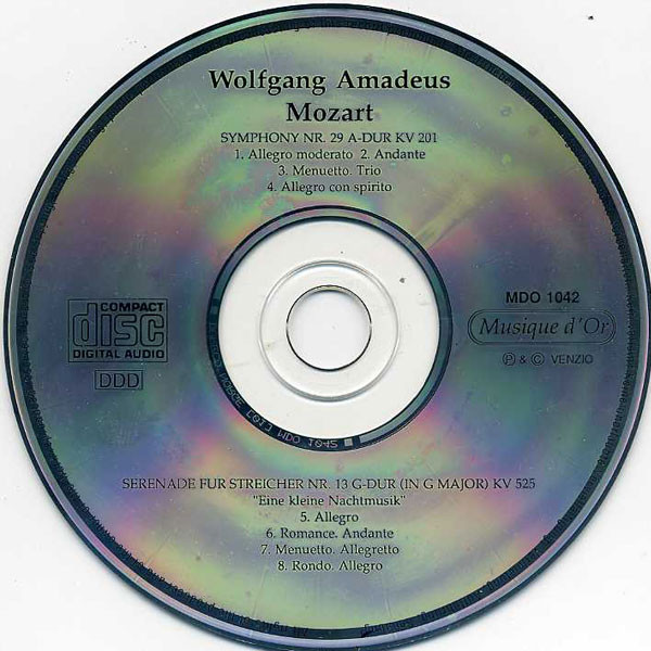 Wolfgang Amadeus Mozart , Camerata Labacensis , Alexander von Pitamic - Wolfgang Amadeus Mozart | Musique D'Or (MDO 1042) - 3