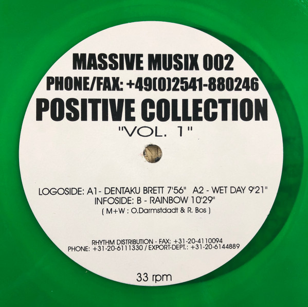 Olaf Darmstadt & Rene Ablaze - Positive Collection Vol. 1 | Massive Musix (Massive 002)