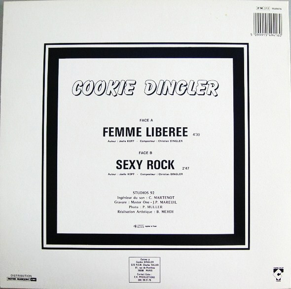 Cookie Dingler - Femme Libérée | Charles Talar Records (1549416) - 2