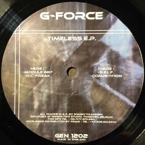 G-Force - Timeless EP | Genetic Recordings (GEN1202)