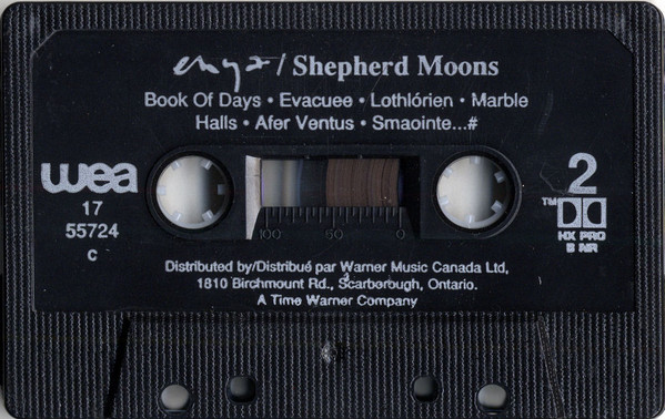 Enya - Shepherd Moons [Cassette] | WEA (17 55724) - 3