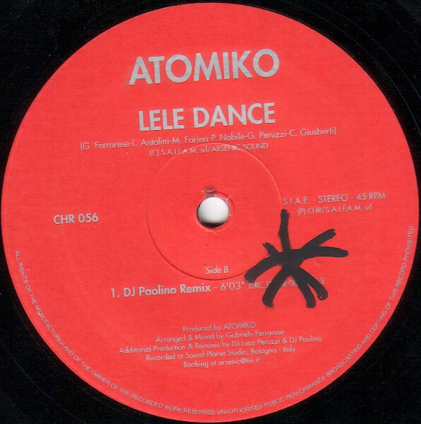 Atomiko - Lele Dance | CHR (CHR 056) - 2
