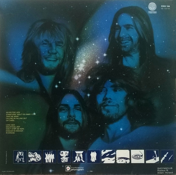 Status Quo - Never Too Late | Vertigo (6302 104) - 2 Status Quo - Never Too Late | Vertigo (6302 104) - 2