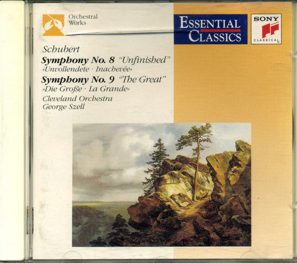 Franz Schubert • The Cleveland Orchestra • George Szell - Symphony No. 8 / Symphony No. 9 | Sony Classical (SBK 48 268) - 4