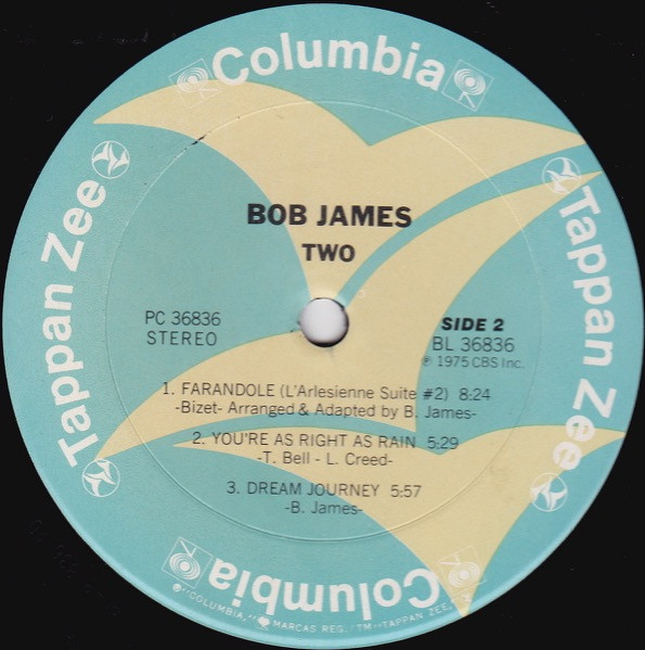 Bob James - Two | Tappan Zee Records (PC 36836) - 2