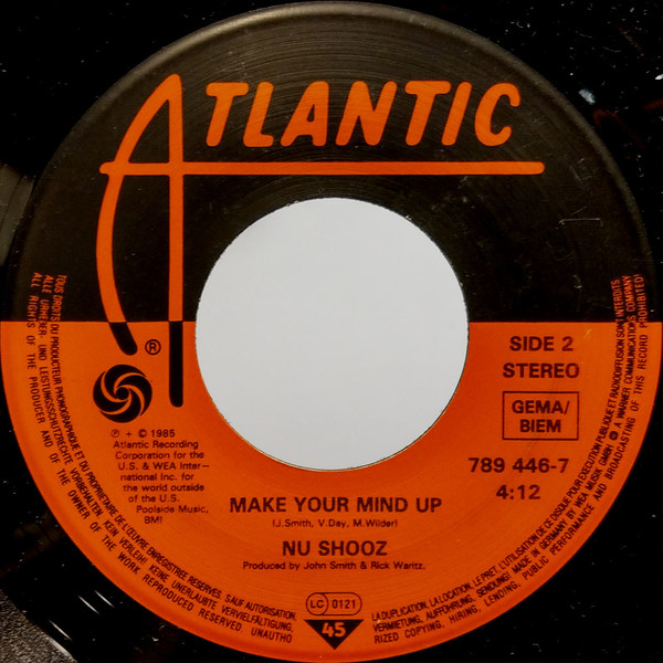 Nu Shooz - I Can't Wait | Atlantic (789 446-7) - 4