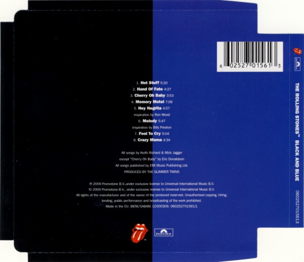 The Rolling Stones - Black And Blue | Polydor (0602527015613) - 3