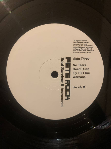 Pete Rock - Soul Survivor II Instrumentals | Rapster Records (RR0032 LPI) - 4 Pete Rock - Soul Survivor II Instrumentals | Rapster Records (RR0032 LPI) - 4