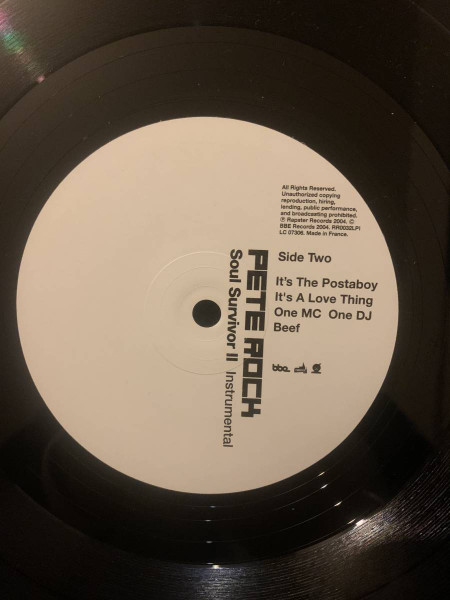 Pete Rock - Soul Survivor II Instrumentals | Rapster Records (RR0032 LPI) - 3 Pete Rock - Soul Survivor II Instrumentals | Rapster Records (RR0032 LPI) - 3