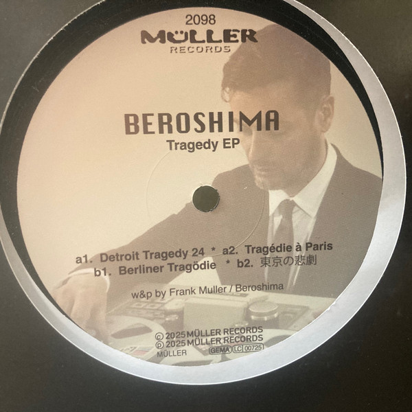 Beroshima - Tragedy EP | Müller Records (Muller 2098)