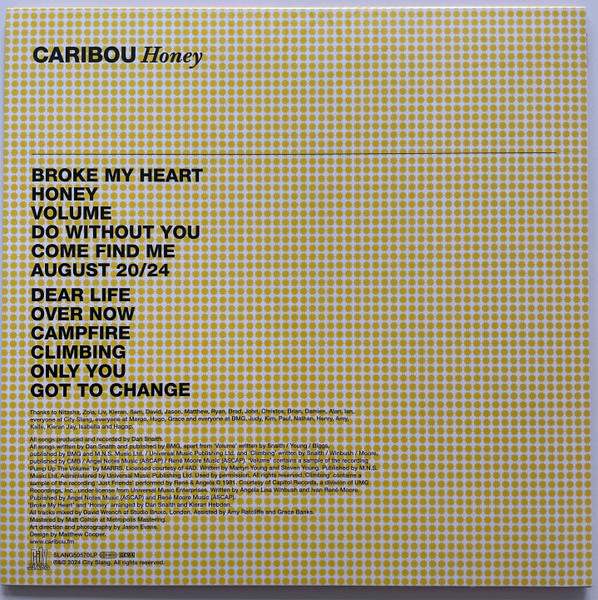 Caribou - Honey | City Slang (SLANG50570LP) - 2 Caribou - Honey | City Slang (SLANG50570LP) - 2