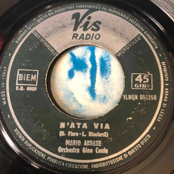 Mario Abbate - Stanotte Nun Durmi' | Vis Radio (VLMQN 056250) - 2