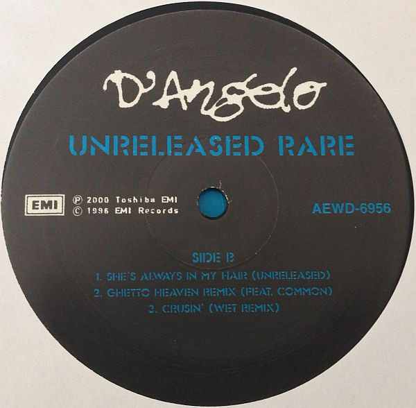 D'Angelo - Unreleased Rare & Live | EMI Music (AEWD-6956) - 3
