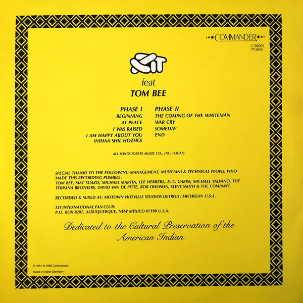 XIT - Plight Of The Redman | Commander (39001) - 2