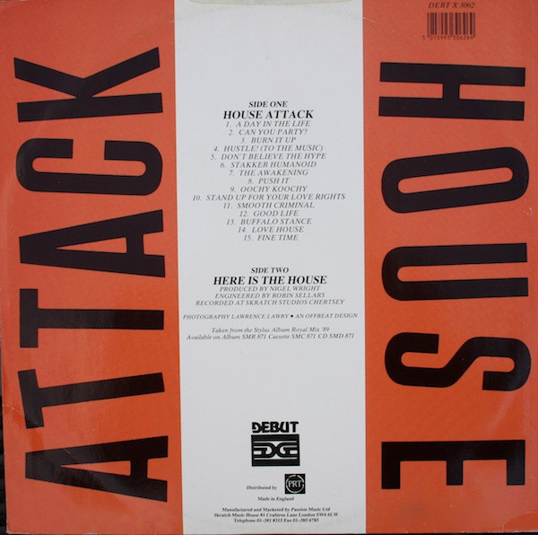 Mirage - House Attack | Debut Edge Records (DEBTX 3062)