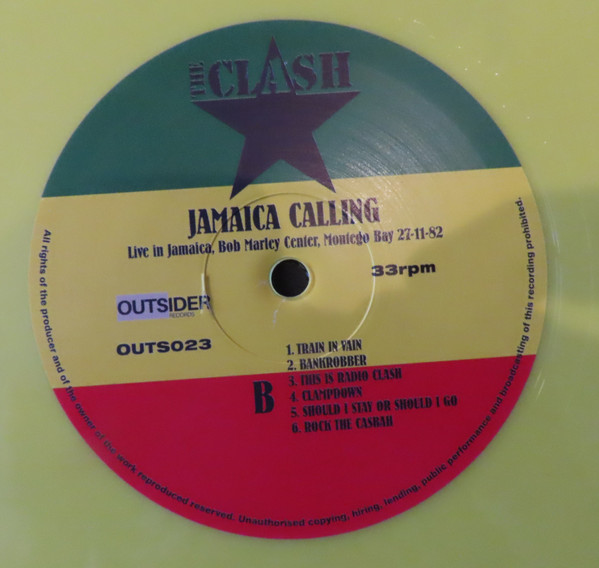 The Clash - Jamaica Calling | Outsider Records (OUTS023) - 4 The Clash - Jamaica Calling | Outsider Records (OUTS023) - 4