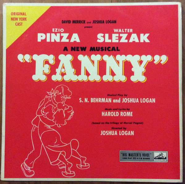 Cast of "Fanny" - Fanny: A New Musical | His Master's Voice (CLP 1099)