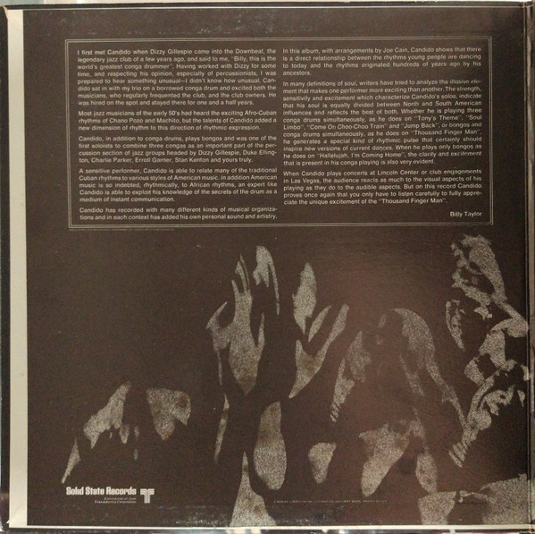 Candido - Thousand Finger Man | Solid State Records (SS 18066) - 2