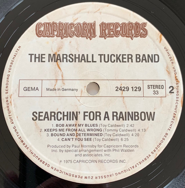 The Marshall Tucker Band - Searchin' For A Rainbow | Capricorn Records (2429 129) - 4 The Marshall Tucker Band - Searchin' For A Rainbow | Capricorn Records (2429 129) - 4