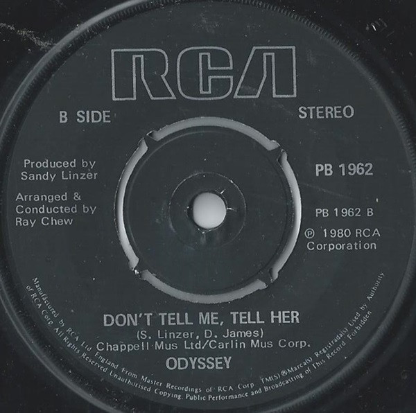 Odyssey - Use It Up And Wear It Out | RCA (PB 1962) - 2