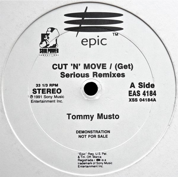 Cut 'N' Move - (Get) Serious Remixes | Epic (EAS 4184)
