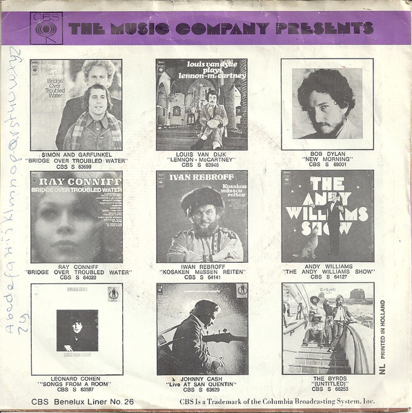 Ray Stevens - Bridget The Midget | CBS (5369) - 2