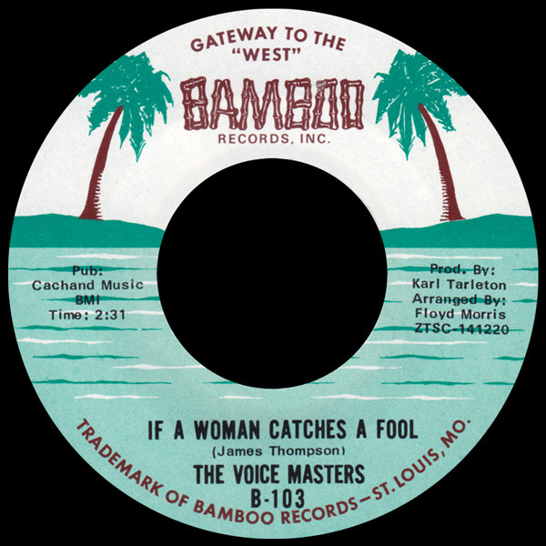 Voice Masters - You've Hurt Me Baby | Bamboo Records (B-103) - 2