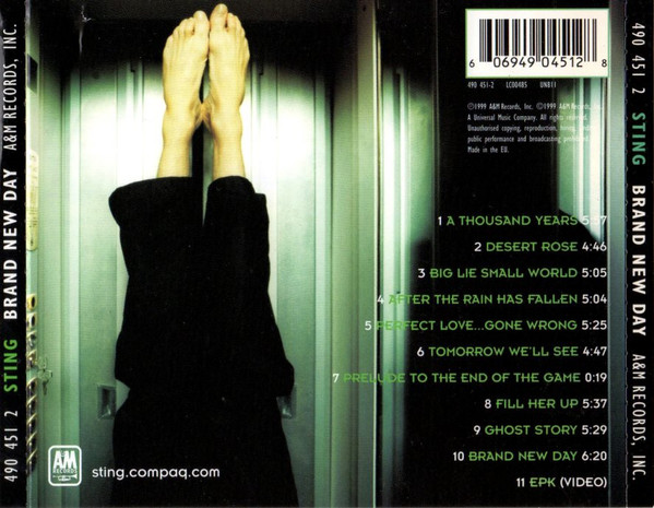 Sting - Brand New Day | A&M Records (490 451 2) - 2