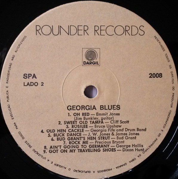 Various - Georgia Blues | Rounder Records (2008) - 4