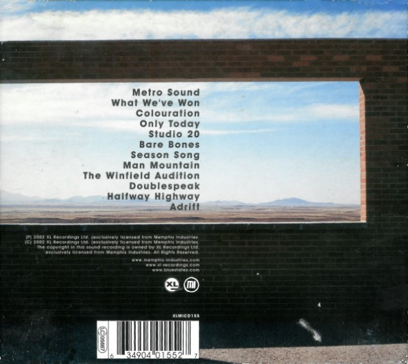 Blue States - Man Mountain | XL Recordings (XLMICD155) - 2