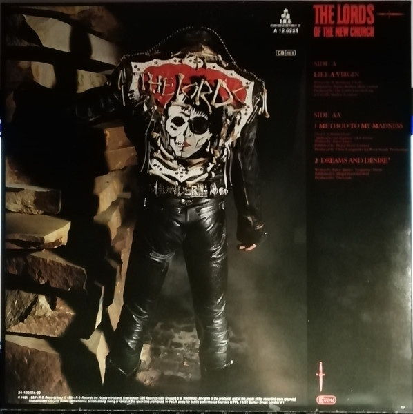 Lords Of The New Church - Like A Virgin | I.R.S. Records (A 12.6224) - 2