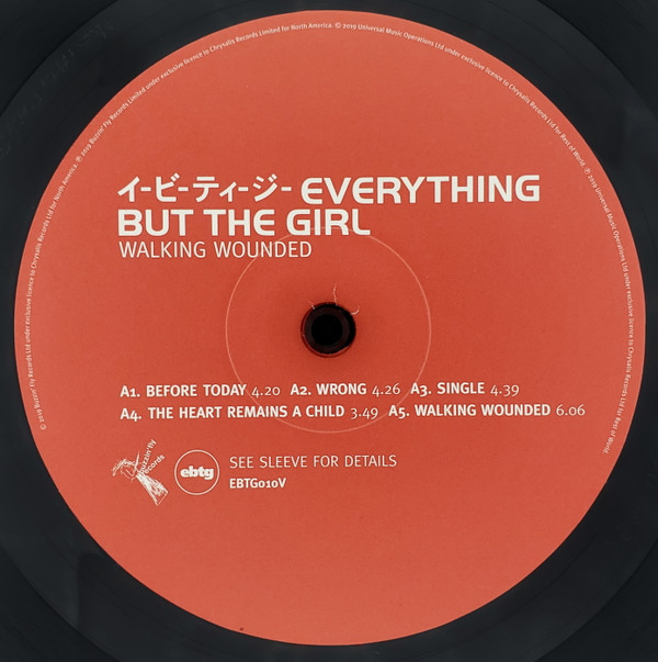 Everything But The Girl - Walking Wounded | Buzzin' Fly Records (EBTG010V) - 3